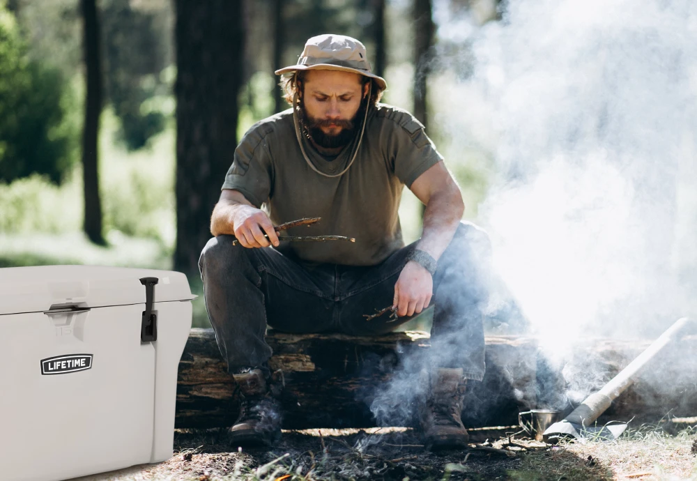 outdoor beer cooler fridge