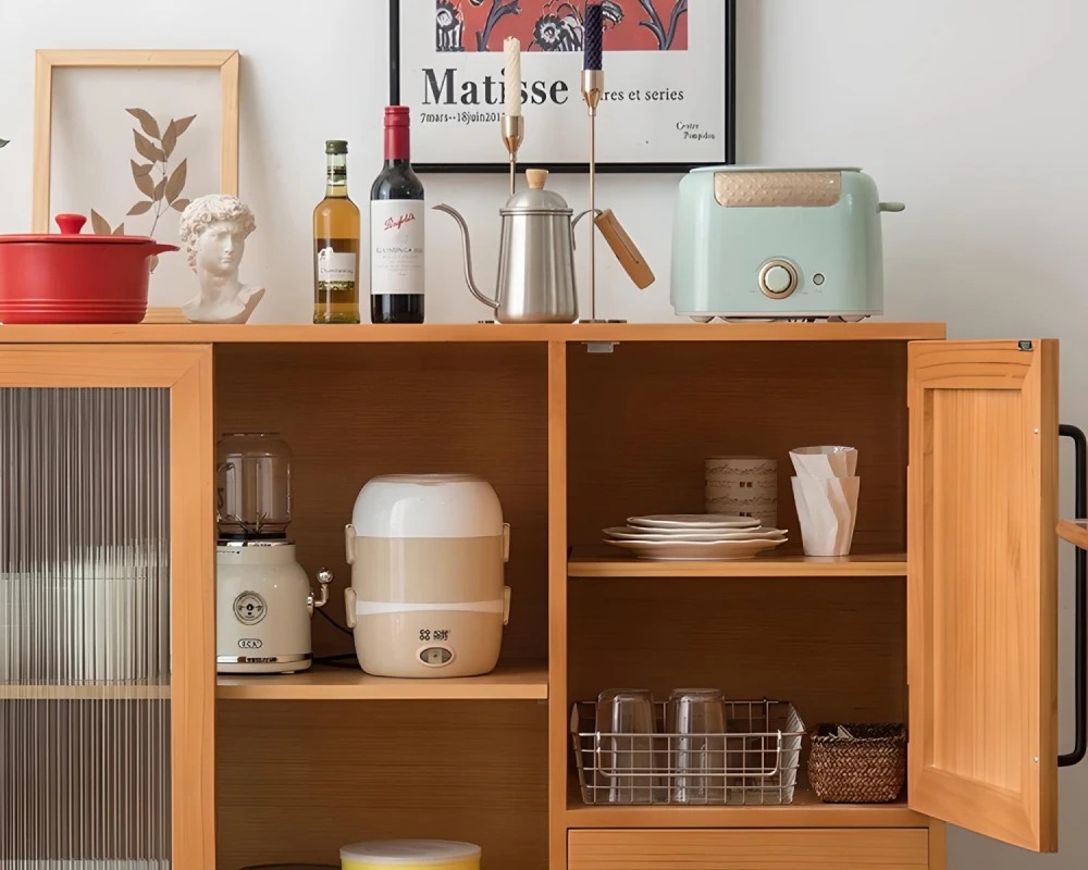 modern wood sideboard